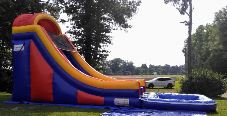 20Ft Blue Streak Water Slide w/Pool (Wet Only)