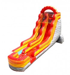 15Ft Red Marble Slide (Dry/Wet)