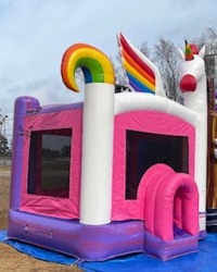 B846D893 B06F 4BA1 9451 8847F779175B 4 5005 c 222103584 Unicorn Bounce House 13ft (Dry Only)