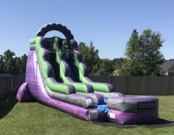 18ft Purple Marble Slide (Dry/Wet)