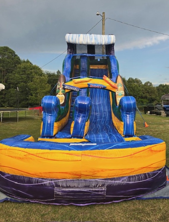19Ft Hawaiian Tropic Slide (Dry/Wet)